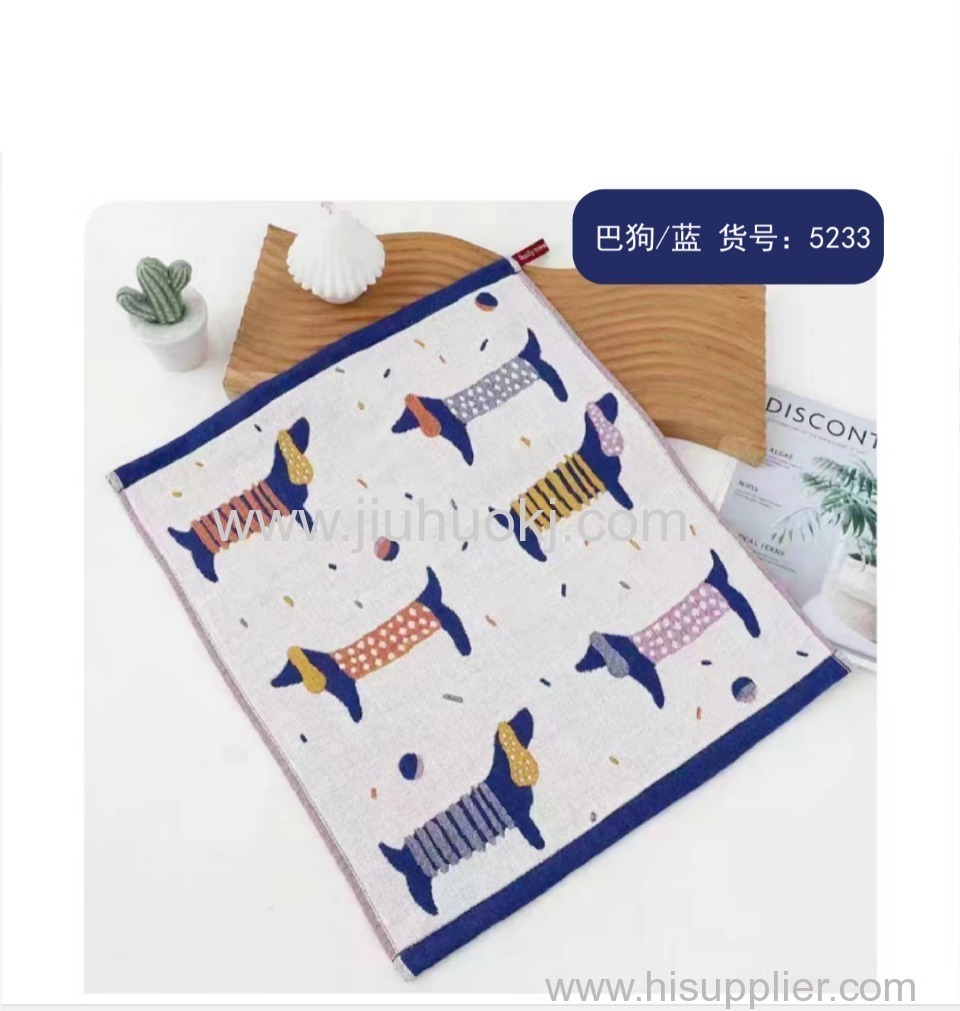High-Quality Soft Cotton Handkerchiefs with a Touch of Cuteness3