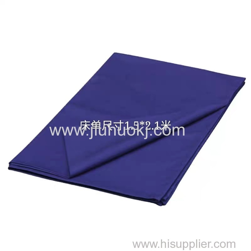 Bulk Order Available! Securely Designed Dark Navy College Dorm Linen Bundle Including Duvet Cover