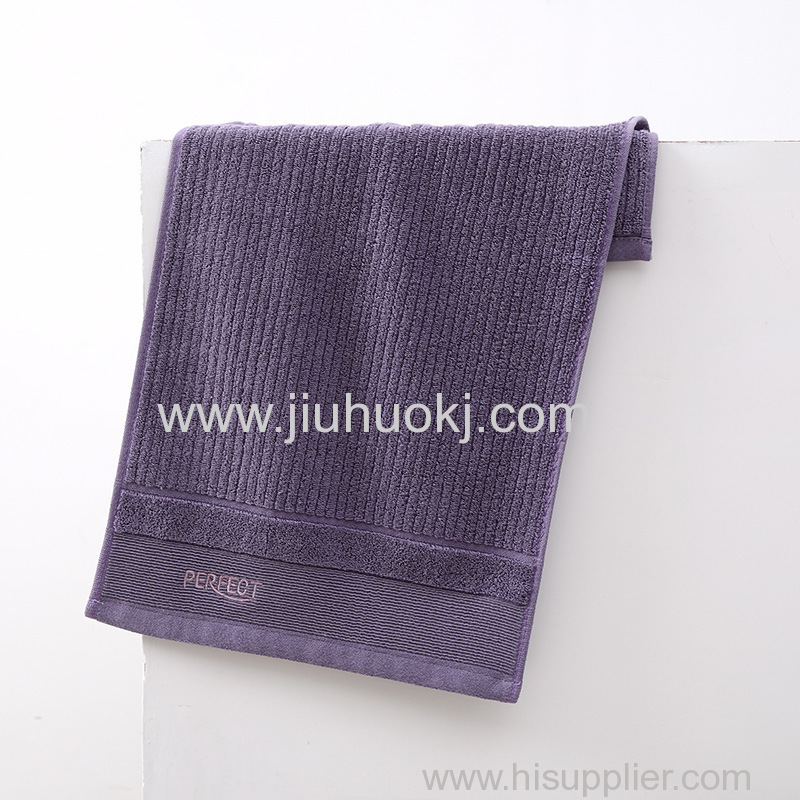 High-Quality Large Capacity Mens Hotel Quality Bath Towels Soft Pure Cotton Fabric