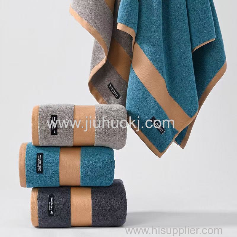 Luxurious Heavyweight 32-Thread Count Cotton Bathroom Toweling for Home Use