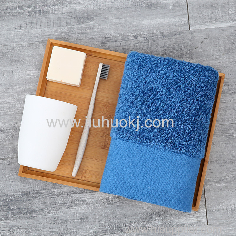 Highly Absorbent Dark-Colored Pure Cotton Bath Towel for Adults - Hotel Style & Soft