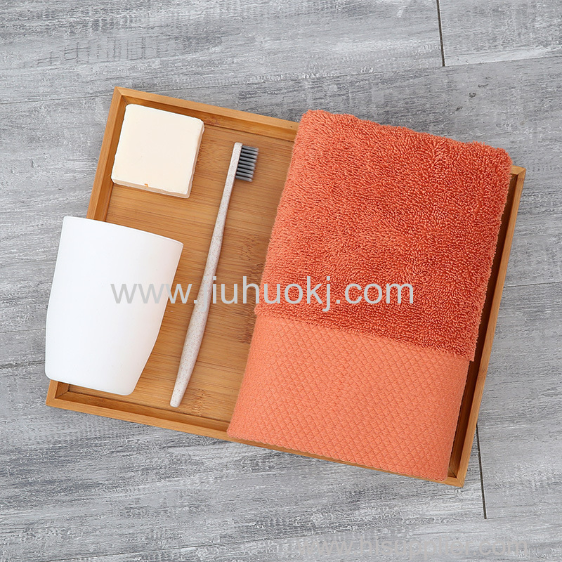 Highly Absorbent Dark-Colored Pure Cotton Bath Towel for Adults - Hotel Style & Soft