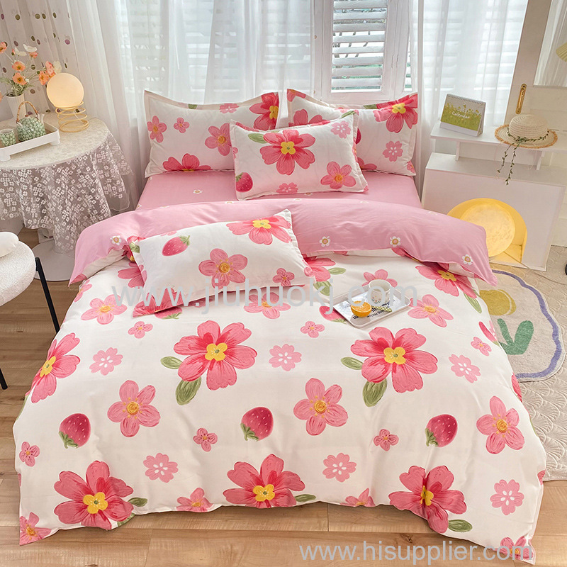 Luxurious Fluffy Cotton Quilt Covers + Pillowcase Pair Heavyweight Cozy Bedroom Essentials