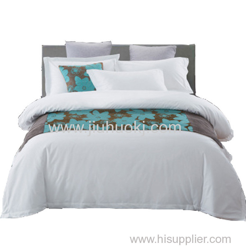 White Gauze Hotel Linen Set - Cotton Pillowcases & Sheets