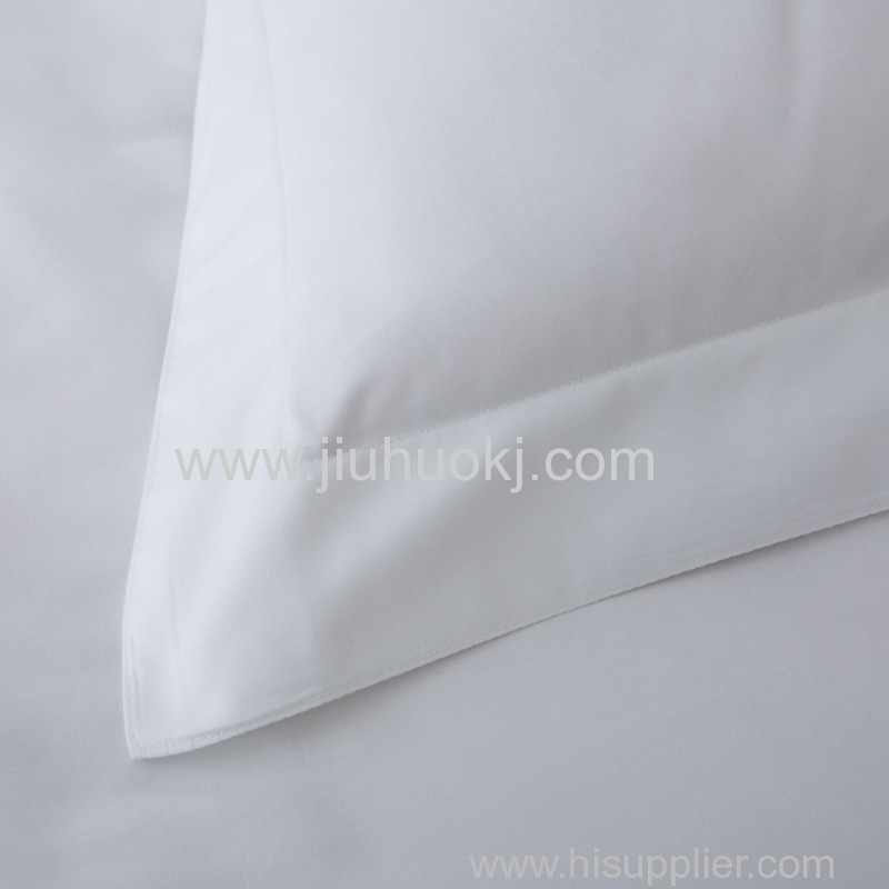 White Gauze Hotel Linen Set - Cotton Pillowcases & Sheets