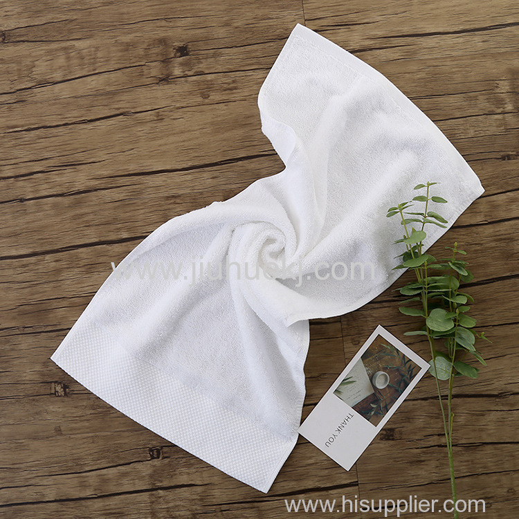 High-Quality Bulk Pack of Soft White Cotton Towels Perfect for Steam Baths