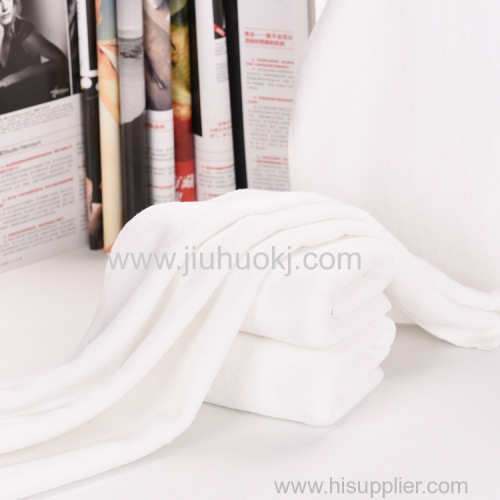 Wholesale 5 Star Hotel Linen Hand Face Bath Hotel Towel Set 100% Cotton Hotel Towel White