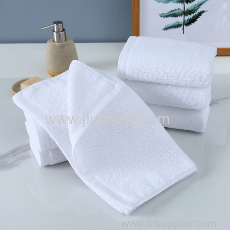 High-Quality Bulk Pack of Soft White Cotton Towels Perfect for Steam Baths3