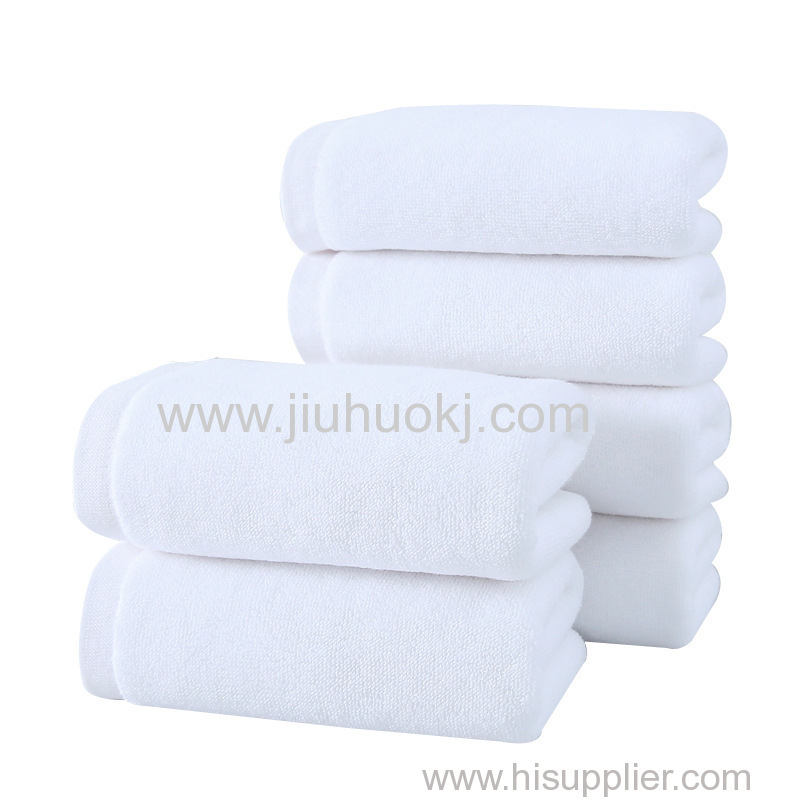 High-Quality Bulk Pack of Soft White Cotton Towels Perfect for Steam Baths3