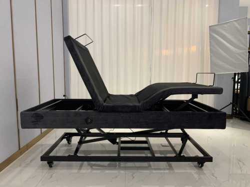 Hi low adjustable electric medical bed with German Okin Motors home care elderly Bed