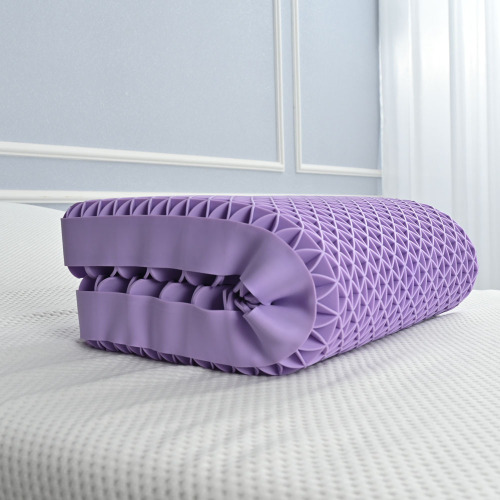 Factory direct hot sale high quality 3D Wave Hyper Elastic Material Pressure Releasing washable customized TPE Pillow