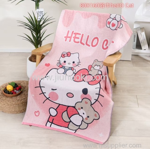 Comfortable Fluffy Full-Sized Family Size Absorbent Towels