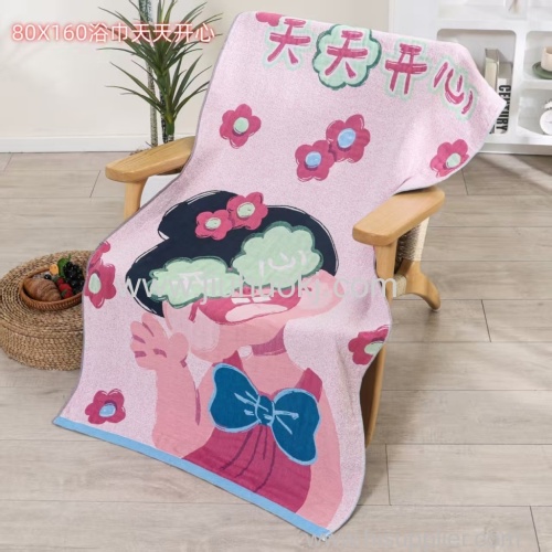 Comfortable Fluffy Full-Sized Family Size Absorbent Towels