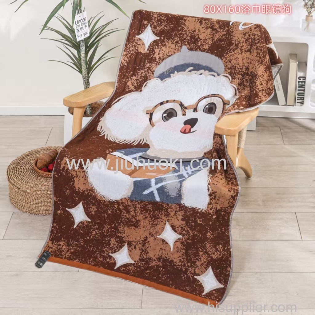 Soft Cotton Beach Towel - Ideal for Bathing & Swimming