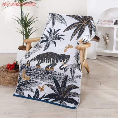 Comfortable Cotton Beach Towel - Ideal for Bathing & Swimming