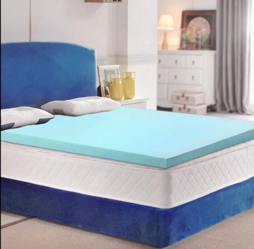 Factory direct Gel infused memory foam mattress topper