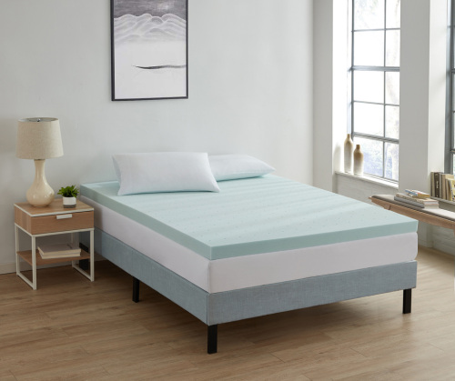 3-inch Gel Infused Slow Rebound With Bamboo Cover Memory Foam Air Mattress Topper