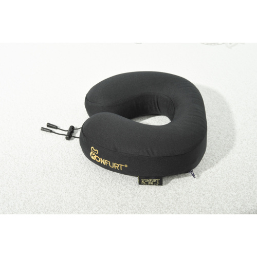 Konfurt Office Napping Sleep Cushion Custom Design U Neck Soft Neck Rest Memory Foam Travel Neck Pillow