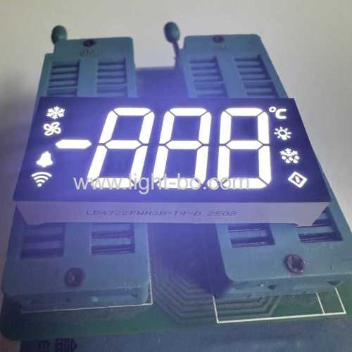 Ultra bright White LED Display 7 Segment 3 Digit 17mm Common cathode for refrigerator controller