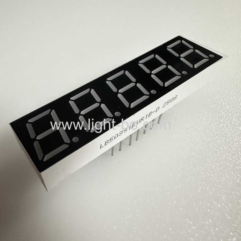 Ultra bright Red LED Display 7 Segment 3 Digit 10mm common cathode for frequency convertor control panel