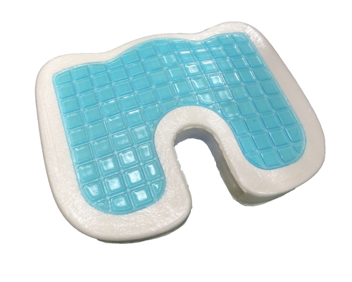 Konfurt Cooling PU gel cool memory foam seat cushion for office home furniture using