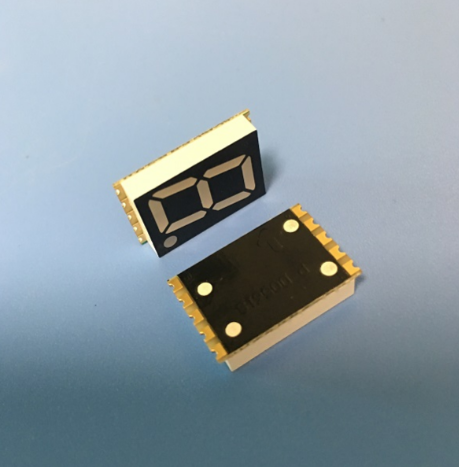 Ultra Blue 0.56" Single Digit 7 Segment LED Display for Appliances