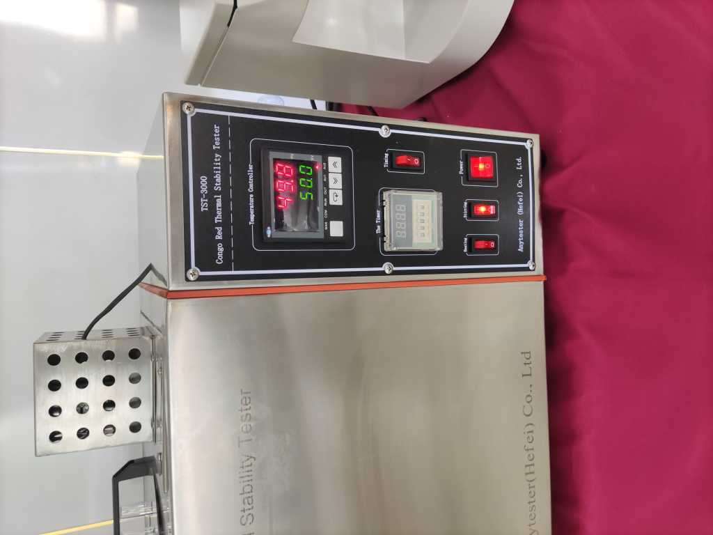 Congo red thermal stability tester