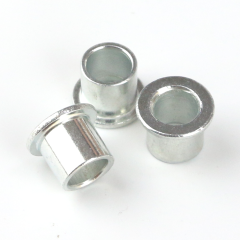 White Zinc Plated Tubular Clutch Button Rivet