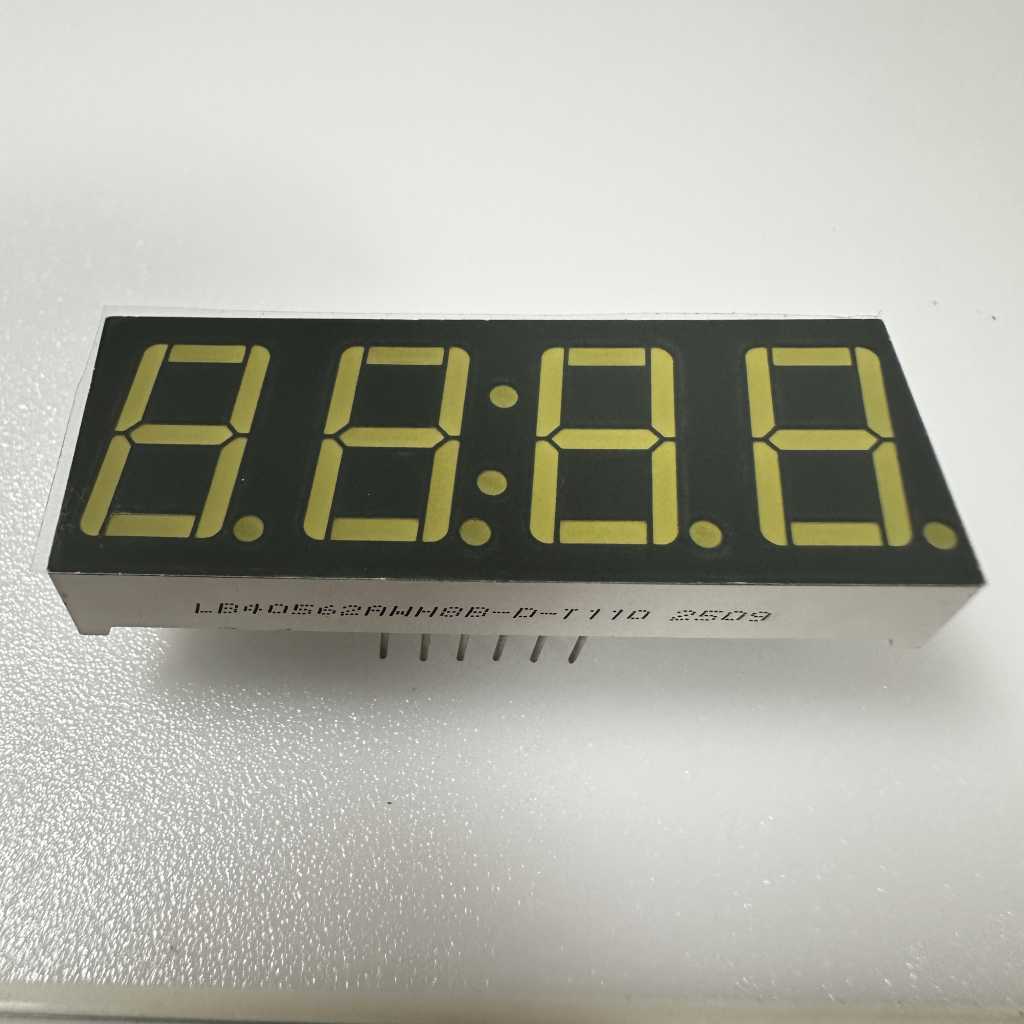 Ultra bright White 14.2mm 4 Digit 7 Segment LED Clock Display common anode for Heating/Cooling Temperatur