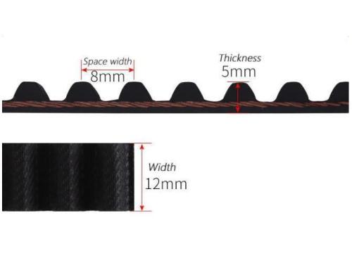Belt for automatic sliding doors
