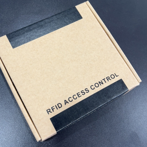 Automatic door access control card reader