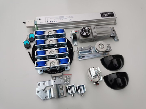 Automatic sliding door mechanism