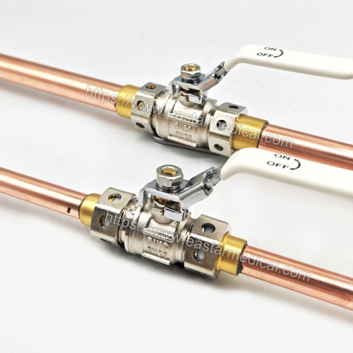 Medical Gas High Quality Ball Valves Medical Gas Ball Valve Advantages for Healthcare Systems and Oxygen Service