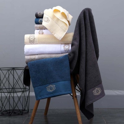 Bulk Hotel Towel Supplier - Combed Cotton 32S/2