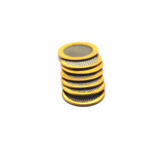 High Precision Woven Mesh Filter Disc With Rim