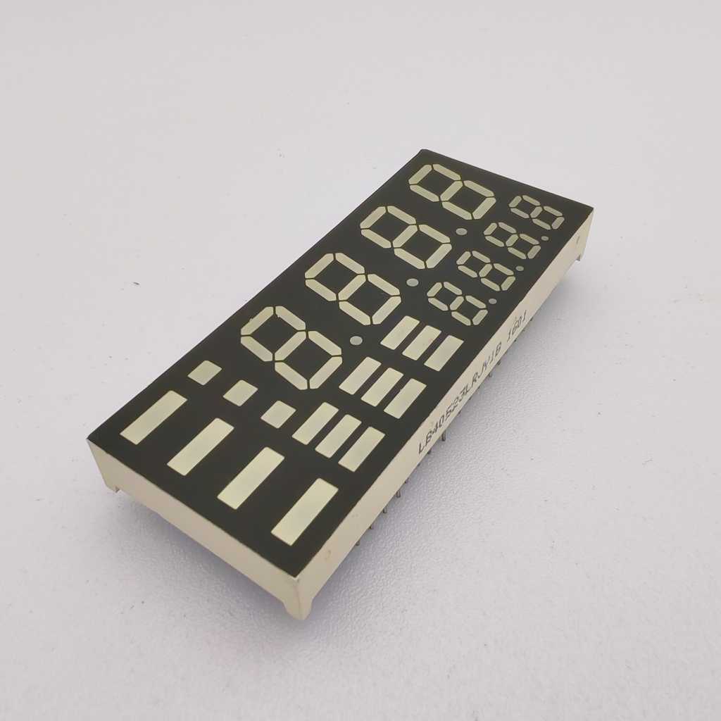 Customized 4-Digit 7-Segment LED Displays for Digital Ovens