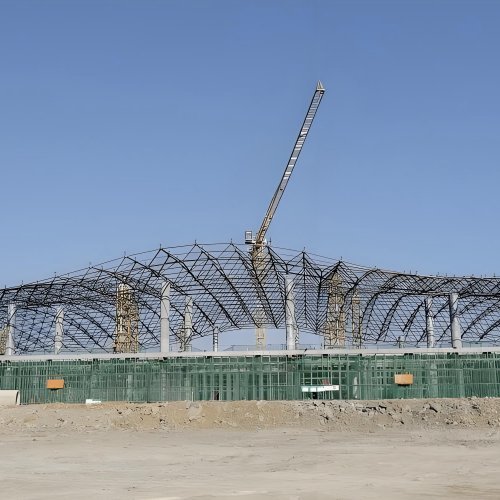 Large Span Airport Roof Truss System