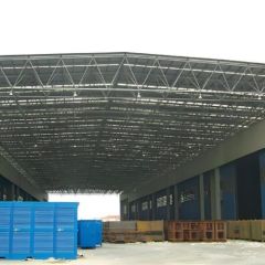 Customizable Steel Space Frame for Industrial Plants