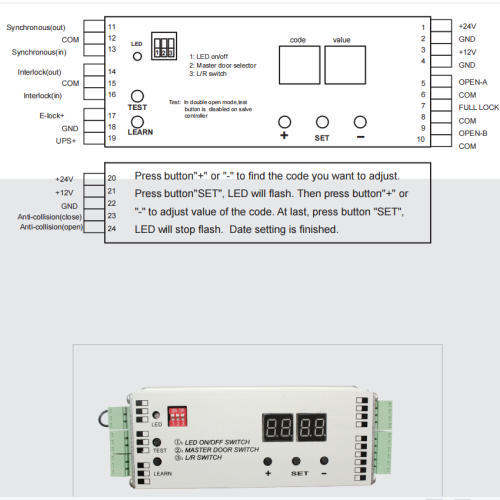Automatic swing door opener system