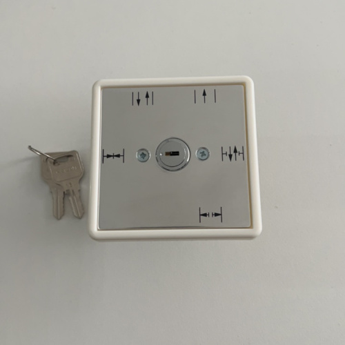 Sliding door key switch