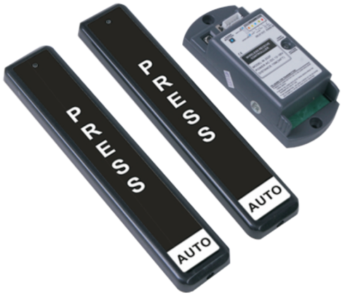 Wireless push button switches