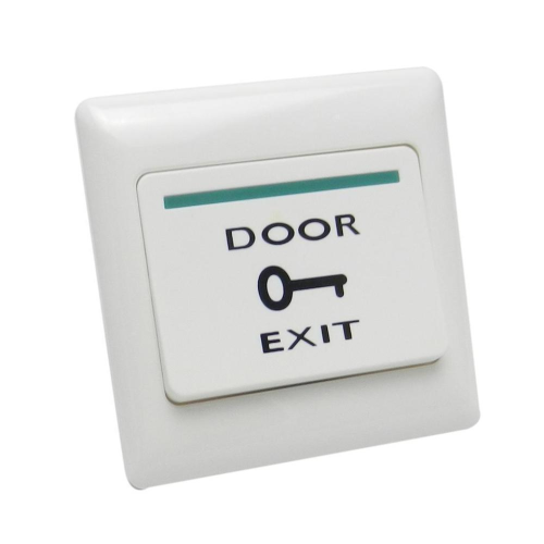 Plastic push button for automatic doors