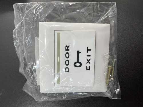 Plastic push button switches