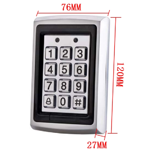 Automatic door card reader