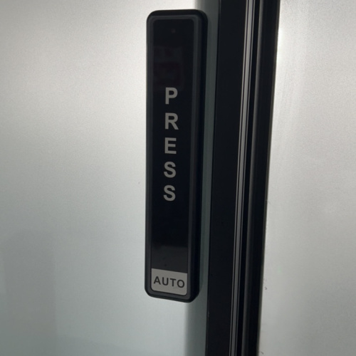 Automatic door wired push button switch
