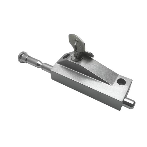 Automatic door manual bolt lock