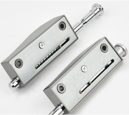 Automatic door manual bolt lock