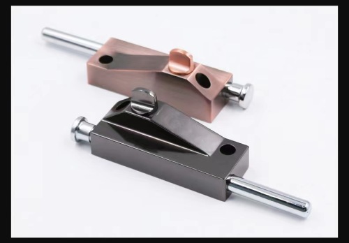 Automatic door manual bolt lock