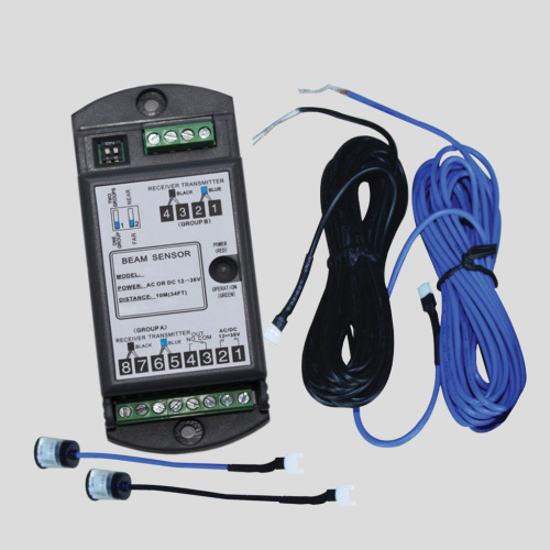 Automatic door safety beam