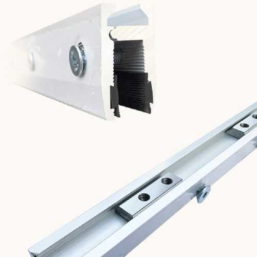 Sliding door glass clamp